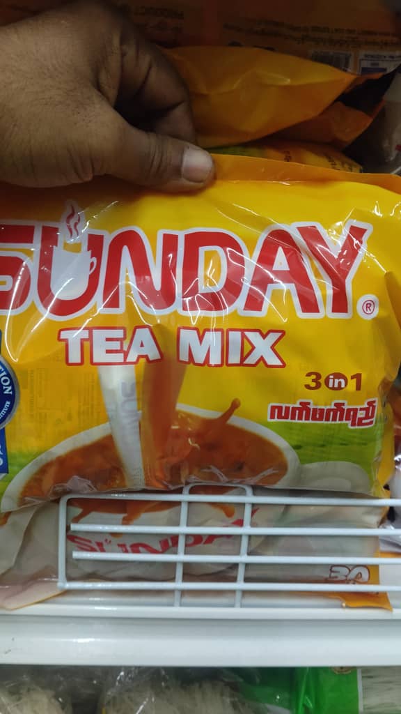 SUNDAY TEA MIX 3 in 1 Traditional Tea Shop Flavour 3 in 1